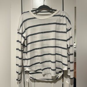 Striped long-sleeve